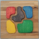 Puzzle statique couleur